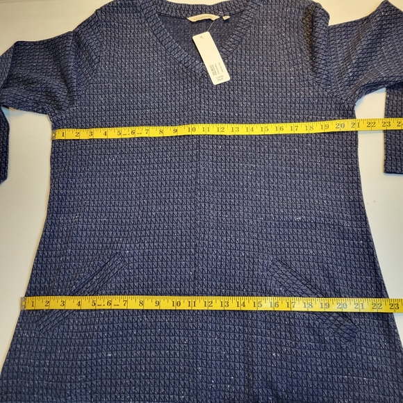 Soft Surroundings Blue Long Sleeve Dress - Picture 8 of 11